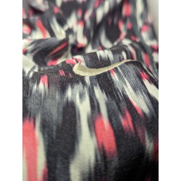 Womens Size Small Capri Pants Nike Stay Warm dri fit black pink white - Picture 4 of 16